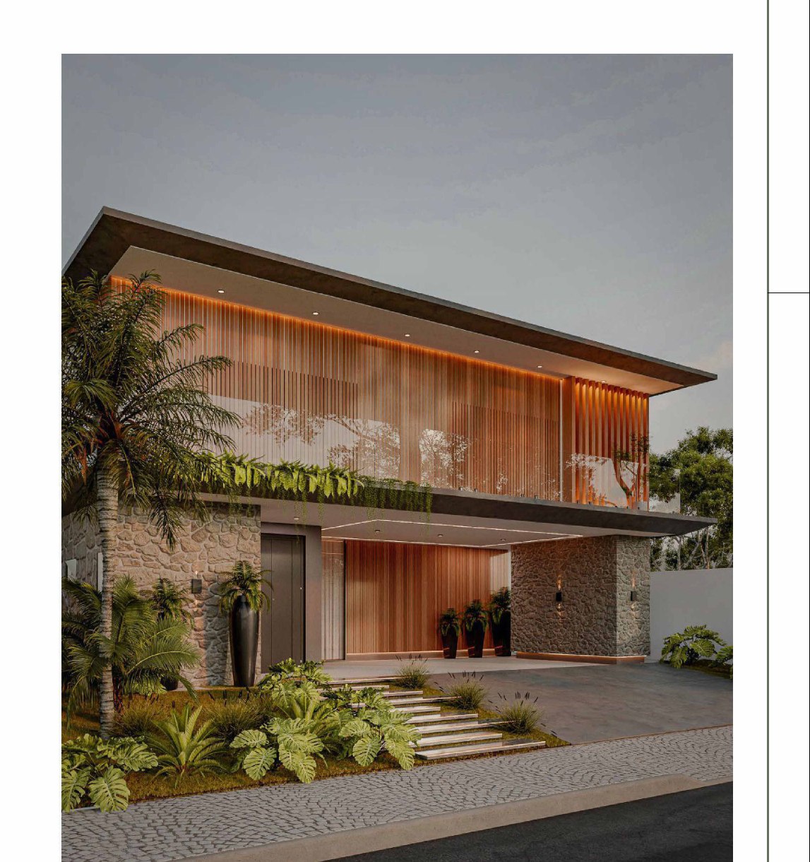 Render principal da casa VivaPark Porto Belo
